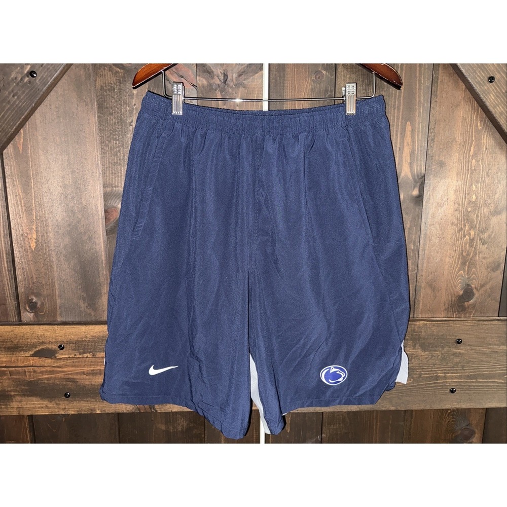 Penn State Nittany Lions Nike Athletic Shorts Men's XLarge Navy‎ XL